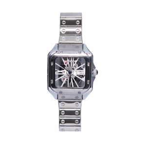 RELOJ ANALOGO EXT PLATEADO 495