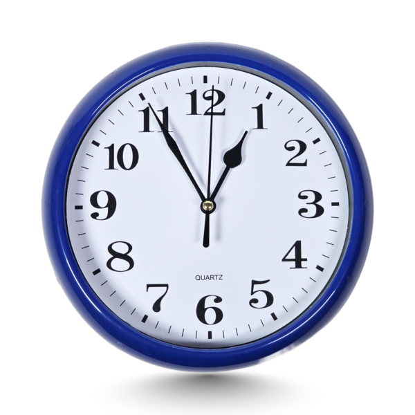 Reloj de pared de movimiento continuo de 22 cm - Imagen 3