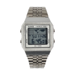 Reloj digital con extensible de acero