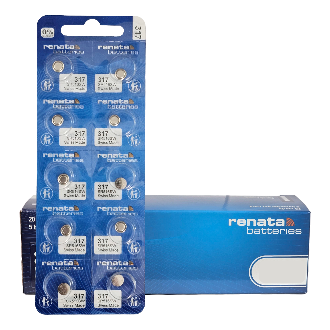 Renata 317 Pila Óxido de Plata