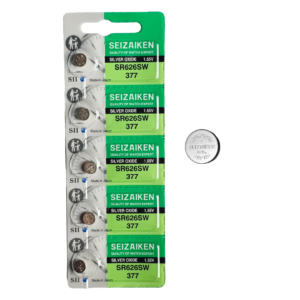Seizaiken 377=SR626SW Pila Óxido de Plata