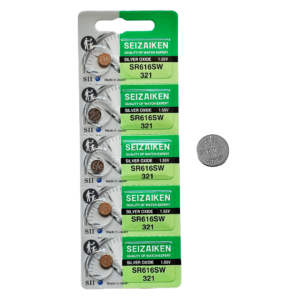Seizaiken 321=SR616SW Pila Óxido de Plata